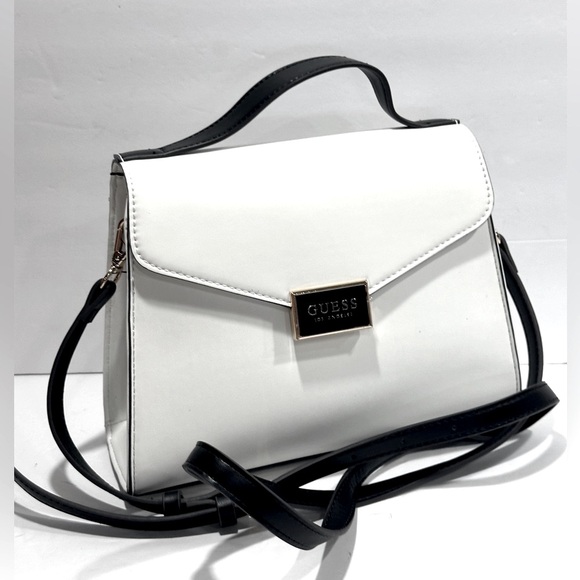 Guess Kolin White Tote Bag - Picture 1 of 15